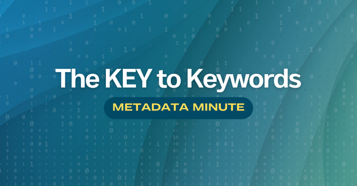 Metadata Minute (Issue #1): The KEY to Keywords in the Book Publishing Industry