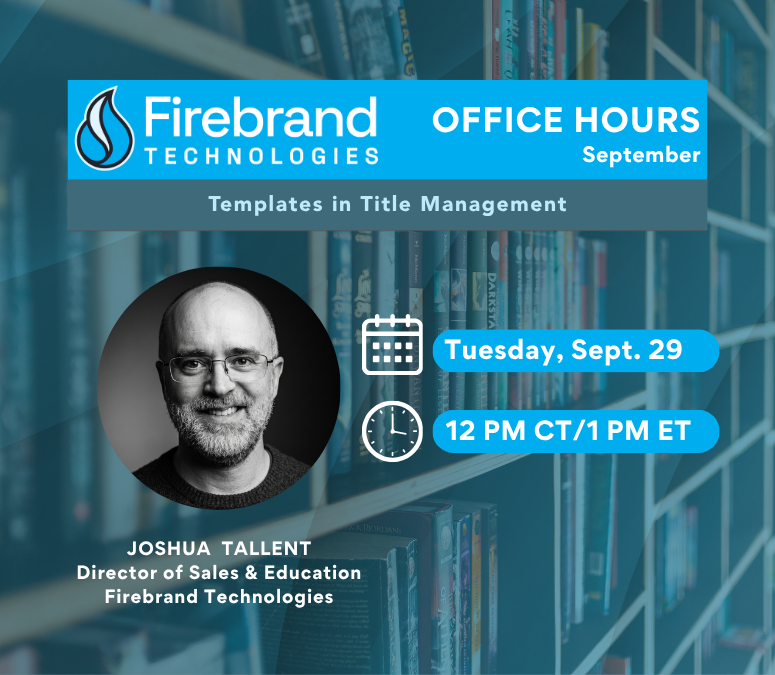 September 2026 Office Hours - Templates in Title Management