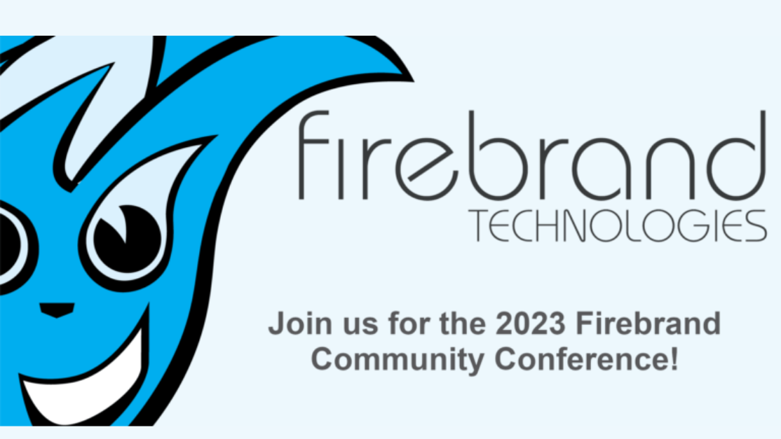 Announcing the 2023 Firebrand Technologies Community Conference: Oct 25 in Chicago, IL